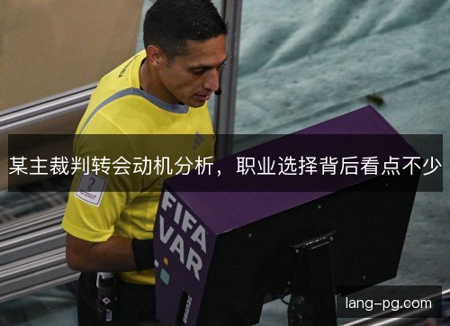 某主裁判转会动机分析，职业选择背后看点不少